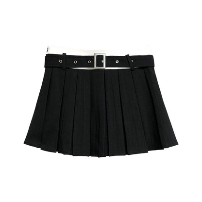 NeveNico SALE NN2509010 Two-in-One Paneled Skirt