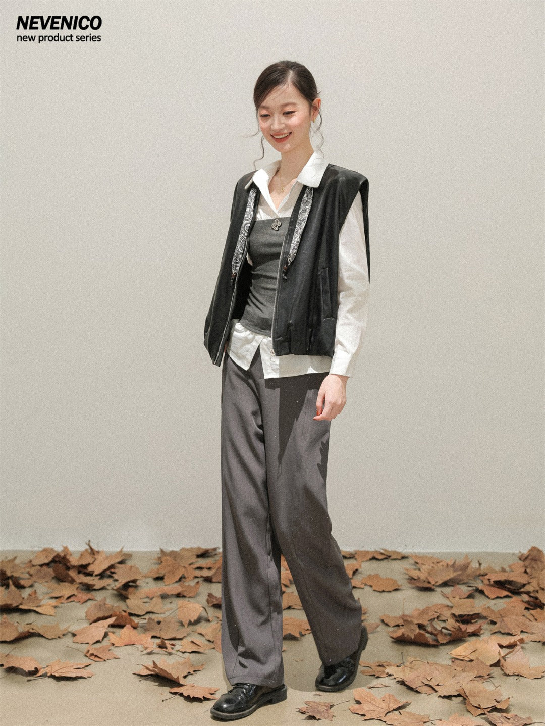 NeveNico SALE NN2510004 Sequin Straight-Leg Pants