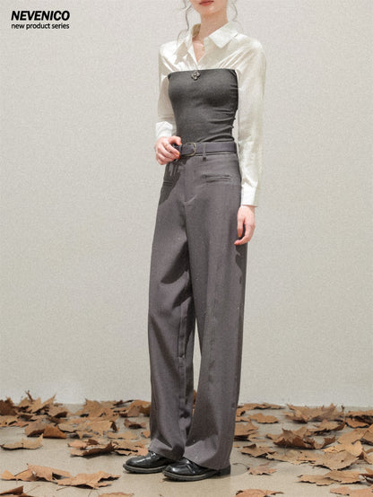 NeveNico SALE NN2510004 Sequin Straight-Leg Pants
