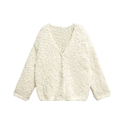 NeveNico SALE NN2510018 Chunky Hand-Crochet Cardigan