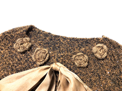 NeveNico SALE NN2511011 Asymmetric Sequin Floral Knit