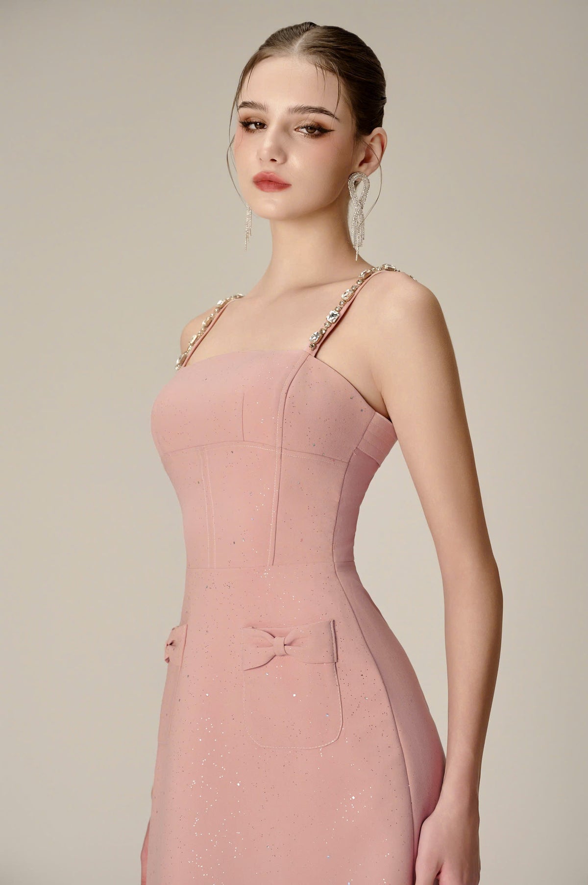 Nhat VY LESTIA DRESS –  Pink Pastel