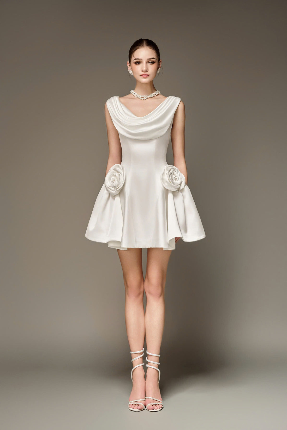 Nhat VY HERSLAY DRESS – White