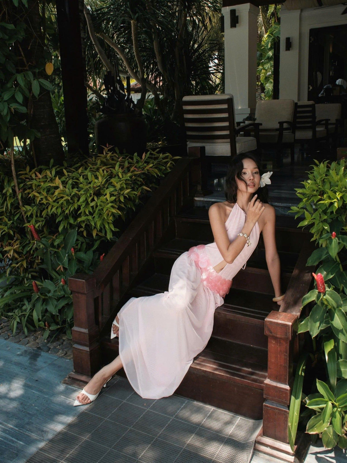IAMCOCO AURA BLOOMSHELL DRESS