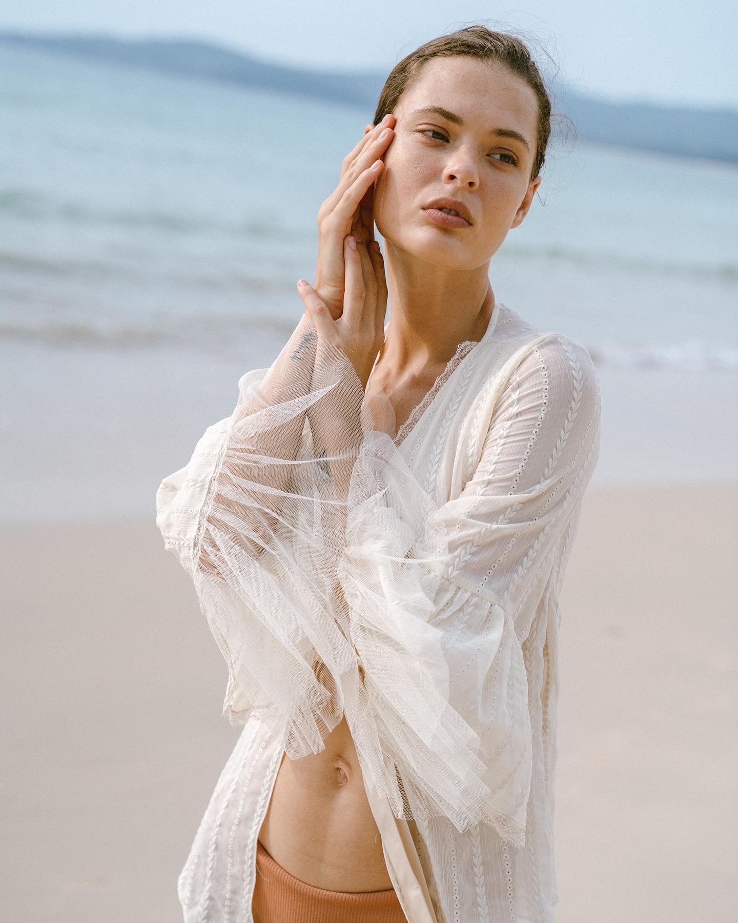 Mitr Audrey Lace Blouse