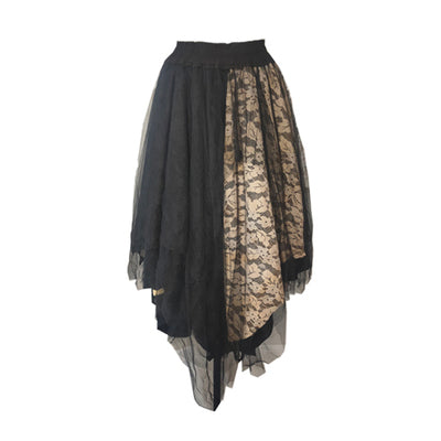 By Cookie H romantic multileve yarn skirt