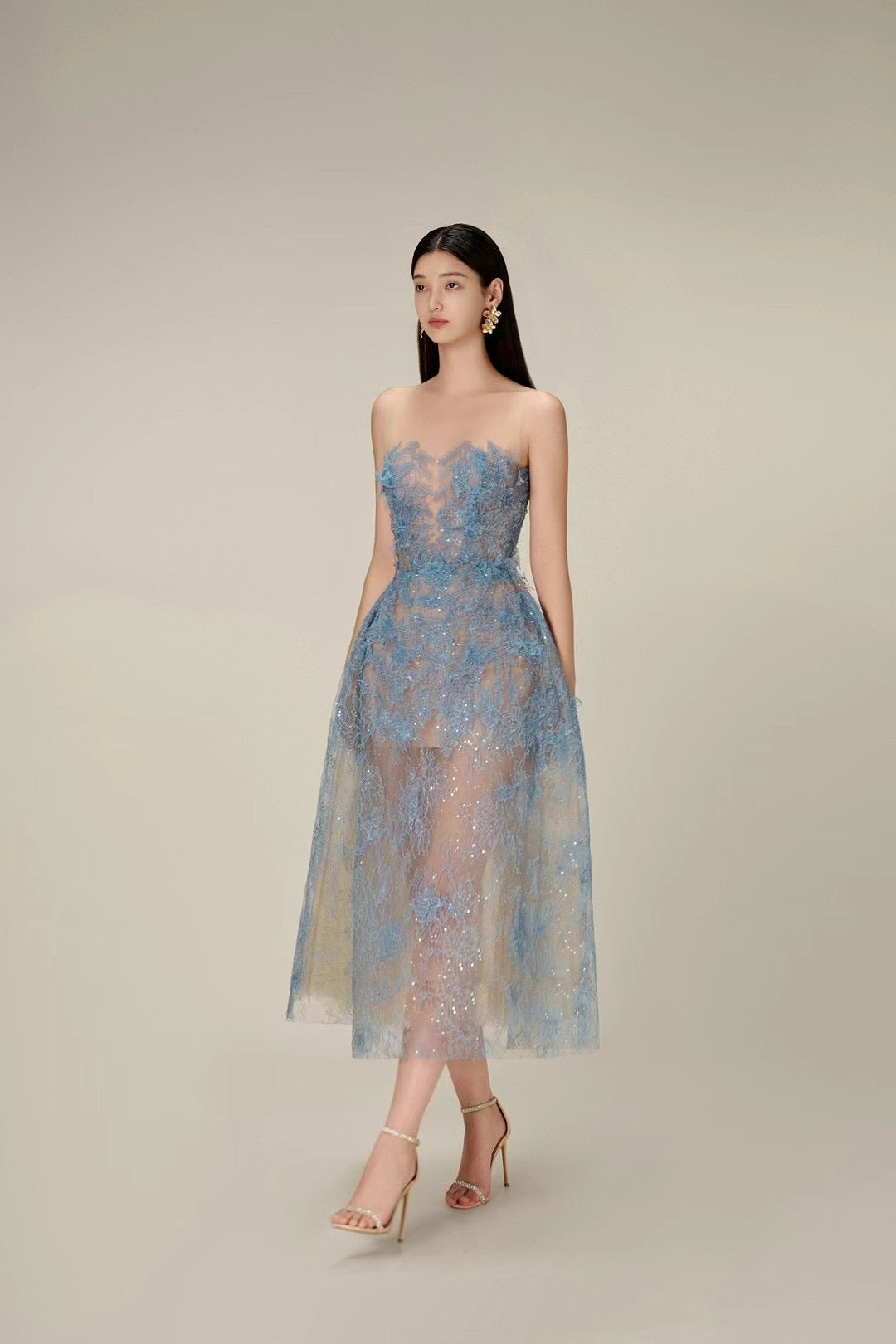 Lobbster  luxurious fairy midi-dress