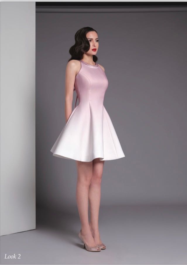 Poem Pink gradient Dress