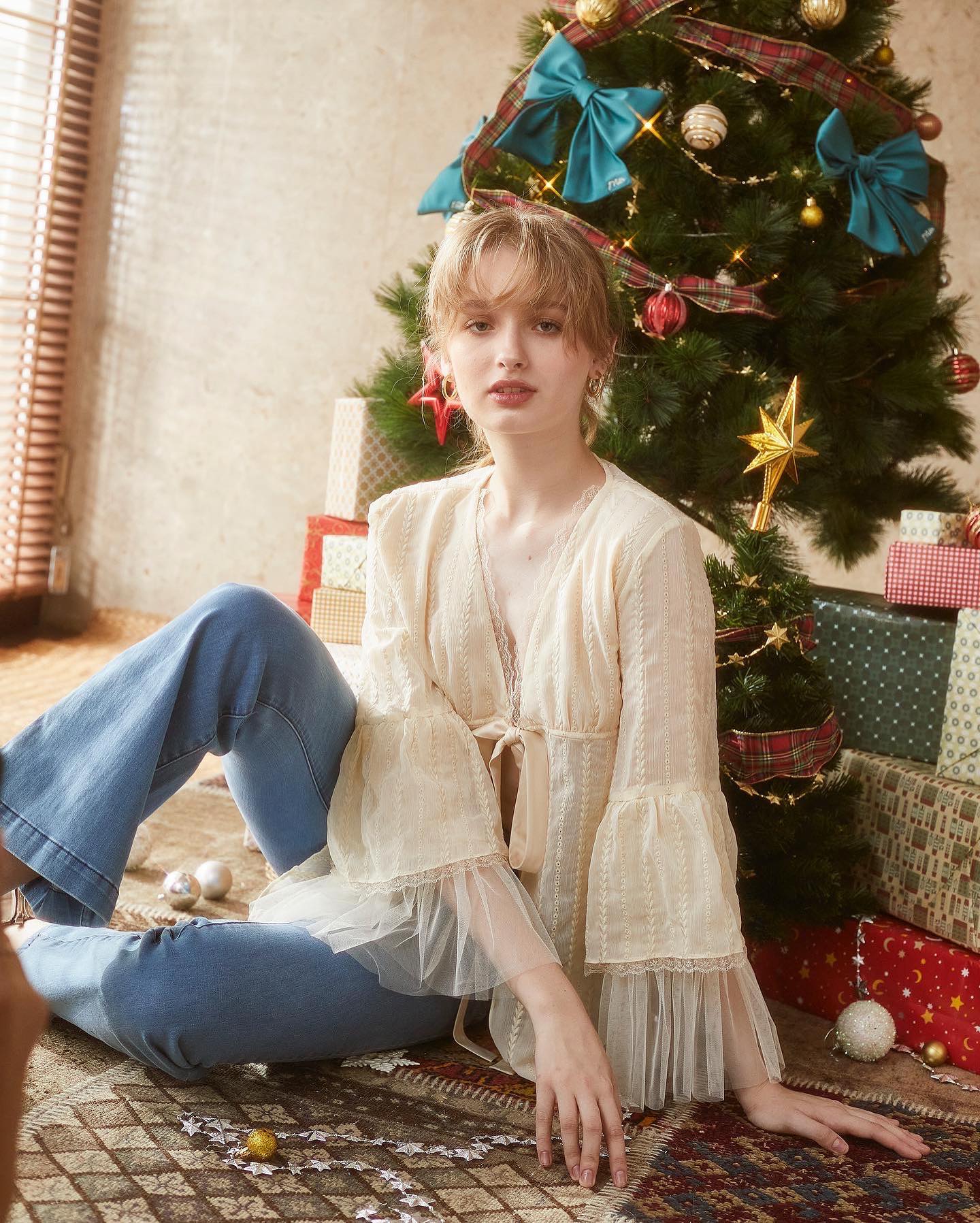 Mitr Audrey Lace Blouse