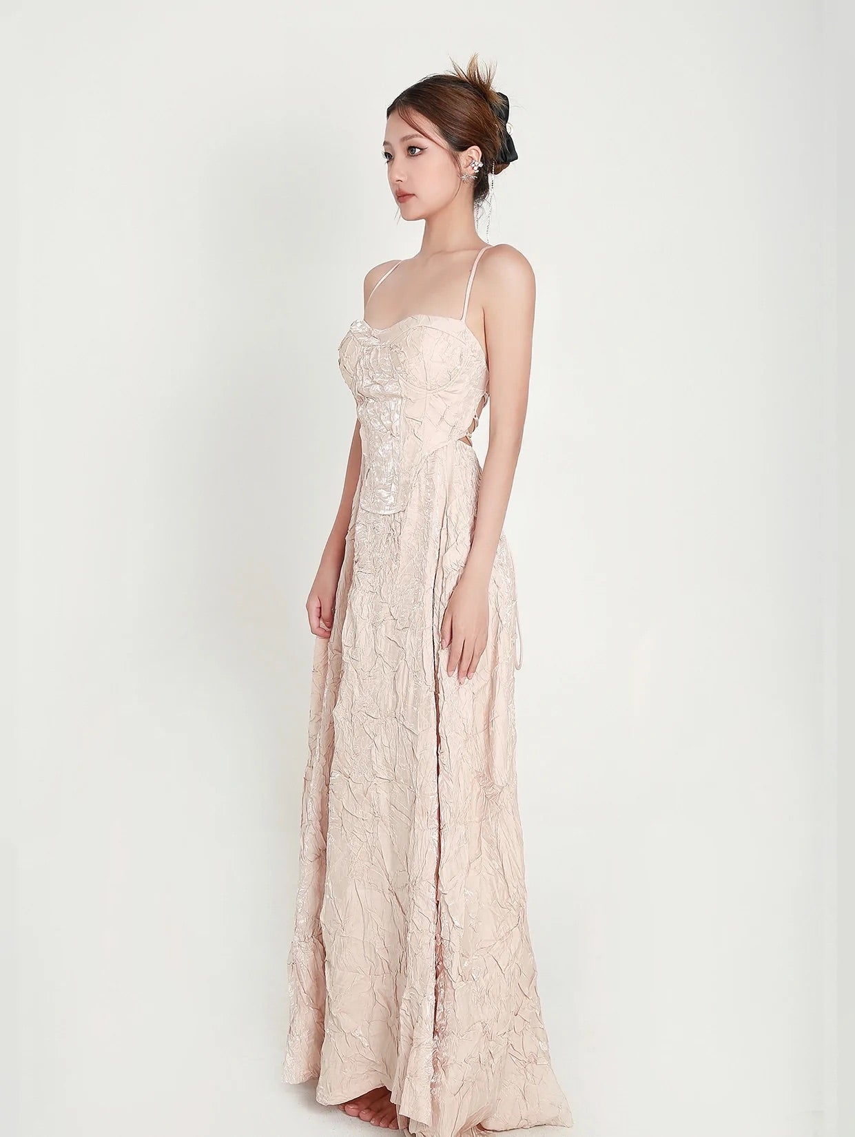 CROW CREW [Best Seller] Whispering Dress(PINK)