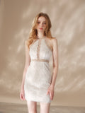 wardrobes by chen white lace neck hanging fairy dress