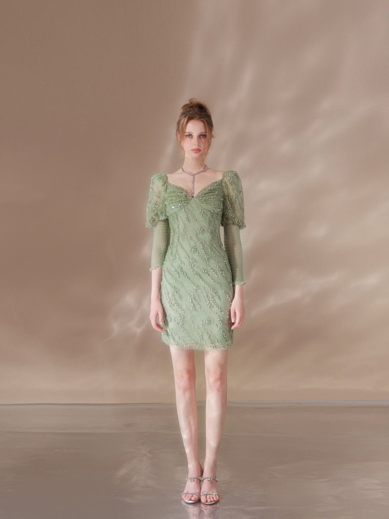 wardrobes by chen green crystal dress