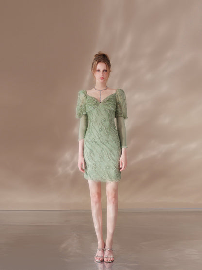 wardrobes by chen green crystal dress