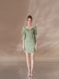 wardrobes by chen green crystal dress