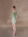 wardrobes by chen green crystal dress