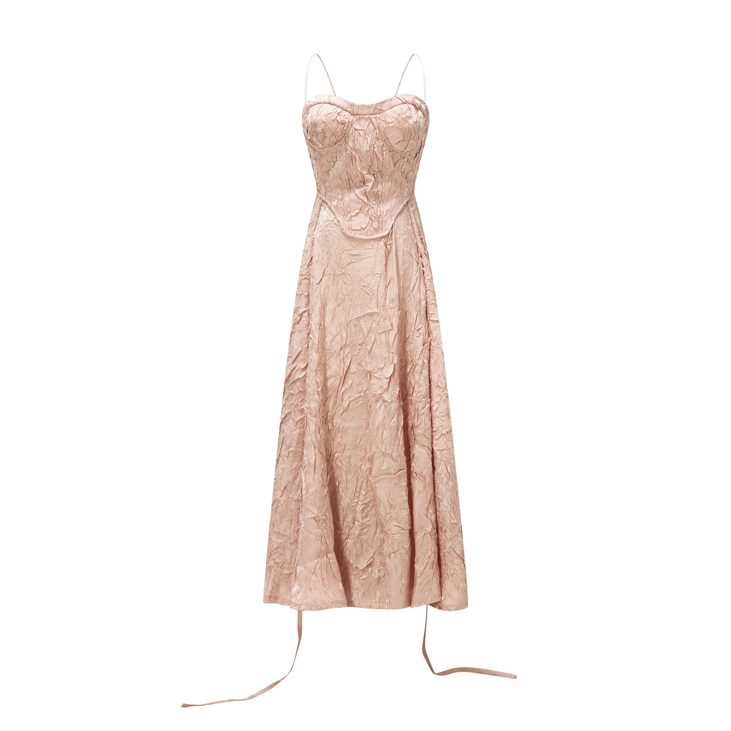 CROW CREW [Best Seller] Whispering Dress(PINK)