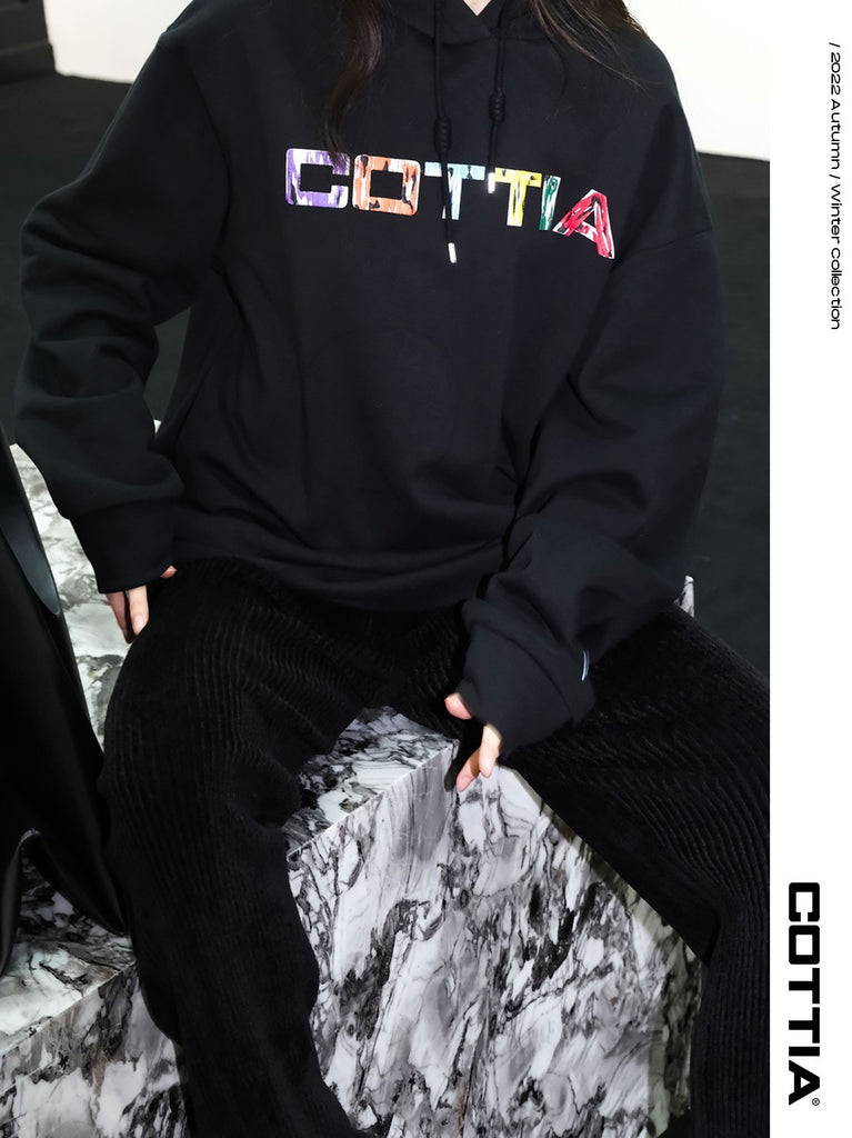 COTTIA Logo Knitted Trousers