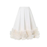 Masion Wester 3D Flower Skirt Set