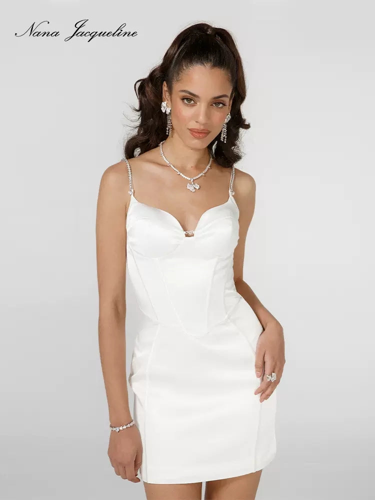 NanaJacqueline Diamond suspender dress