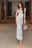 MAEL FEMME Emily Silver Maxi Dress