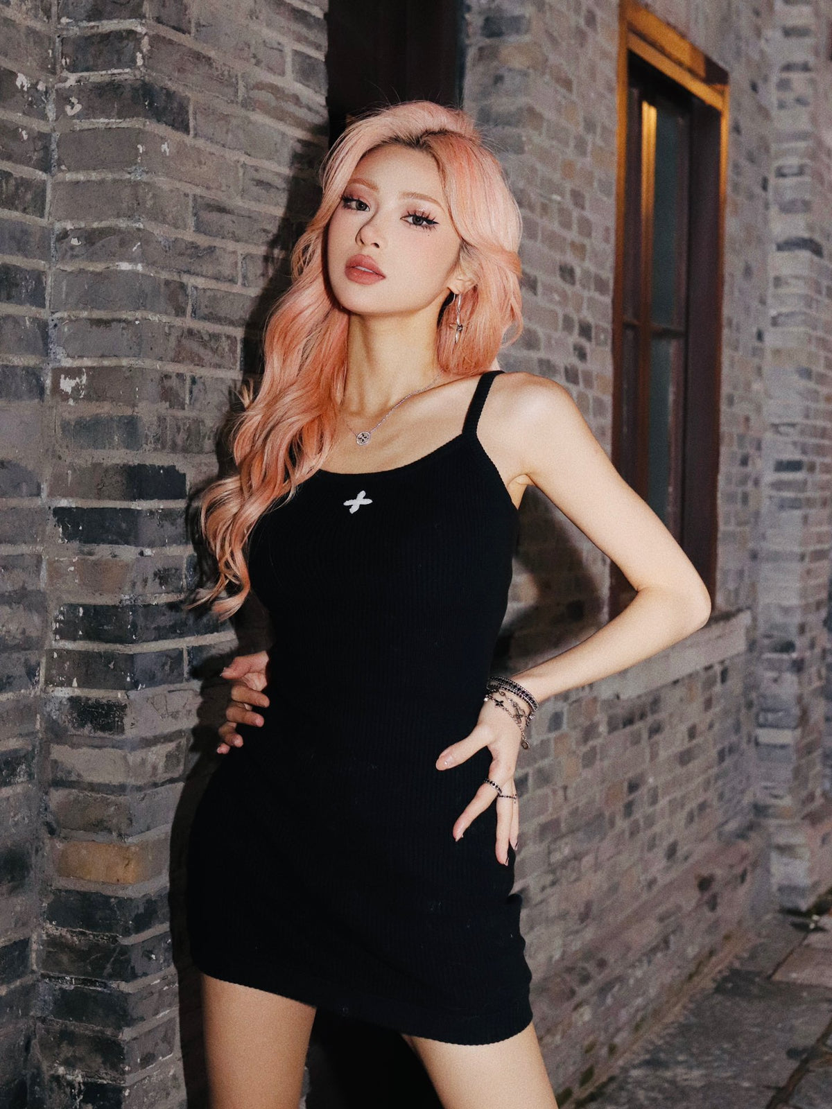 SMFK Sale cashmere  knit dress