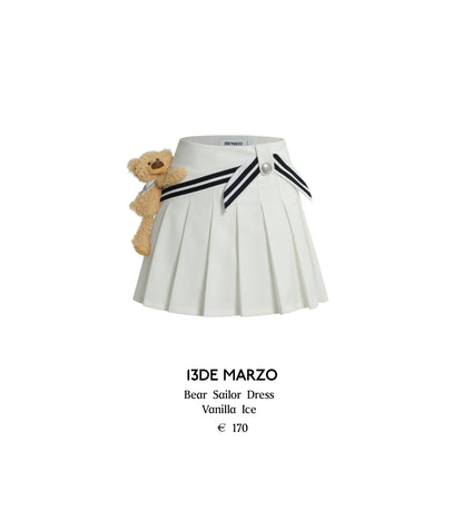 13DE MARZO Bear Sailor Dress