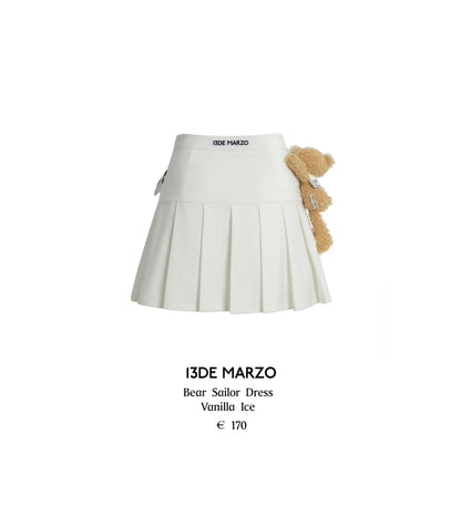 13DE MARZO Bear Sailor Dress