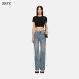 SMFK Compass Vintage Knitted Short Tee