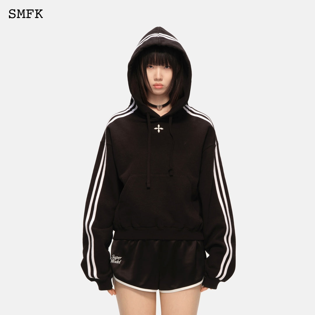 SMFK Compass Vintage striped hoodie