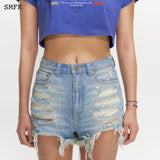 SMFK Wild Wolrd Vintage denim shorts