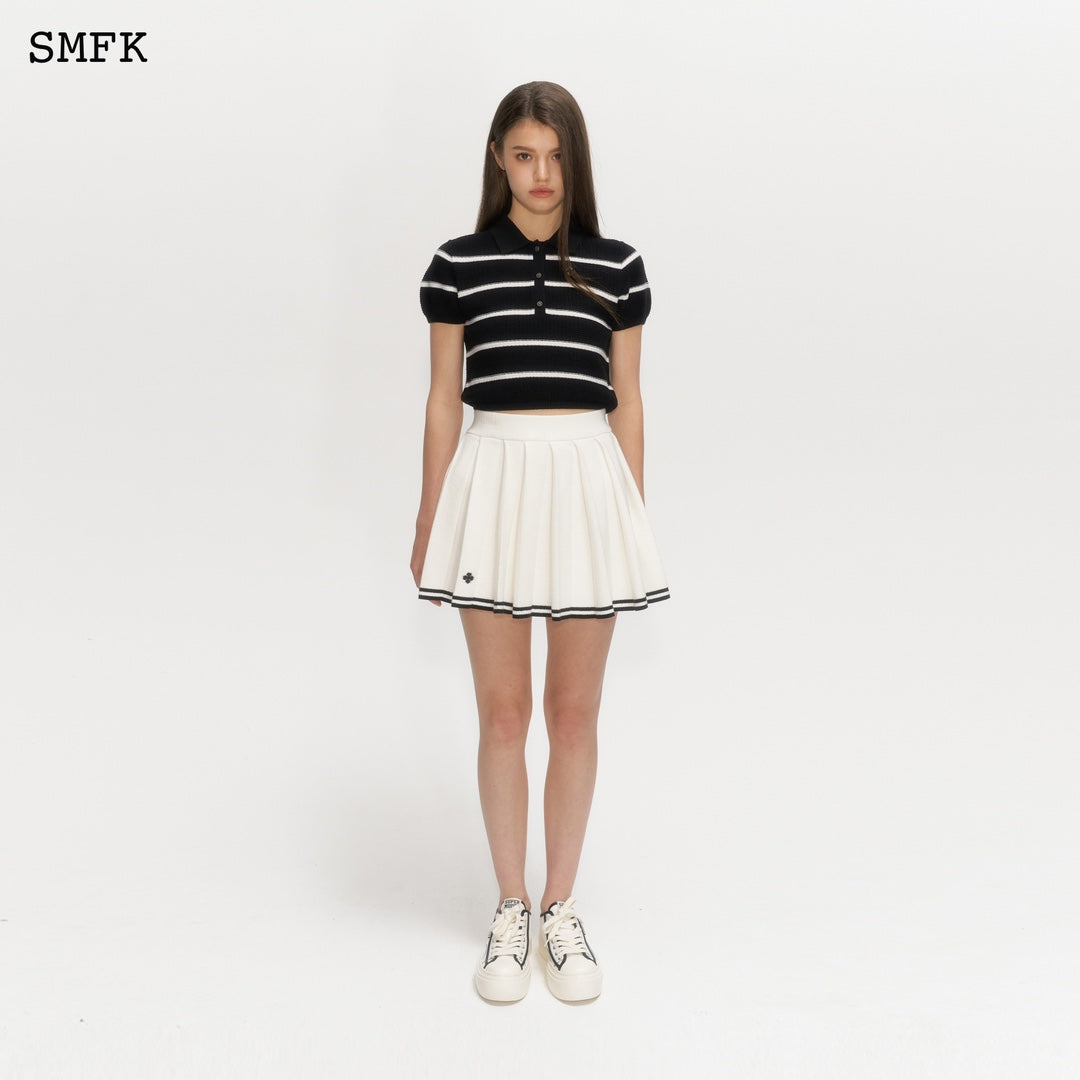 SMFK Wool lapel Tee