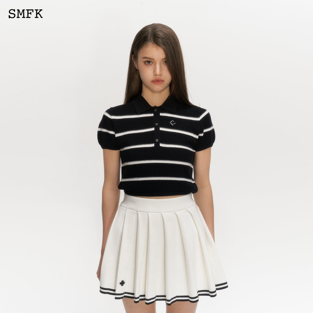 SMFK Wool lapel Tee