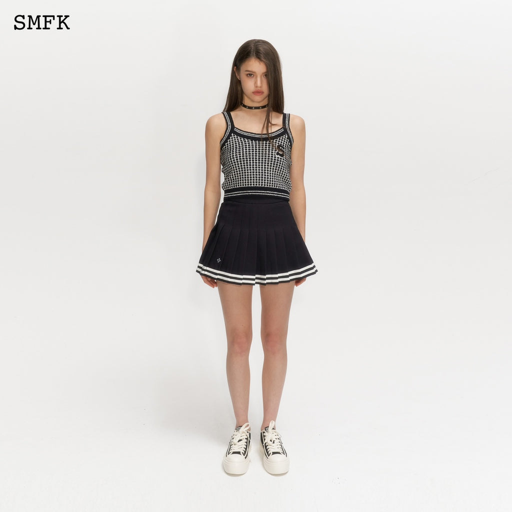 SMFK Striped knitted top