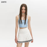 SMFK College style pleated skirt