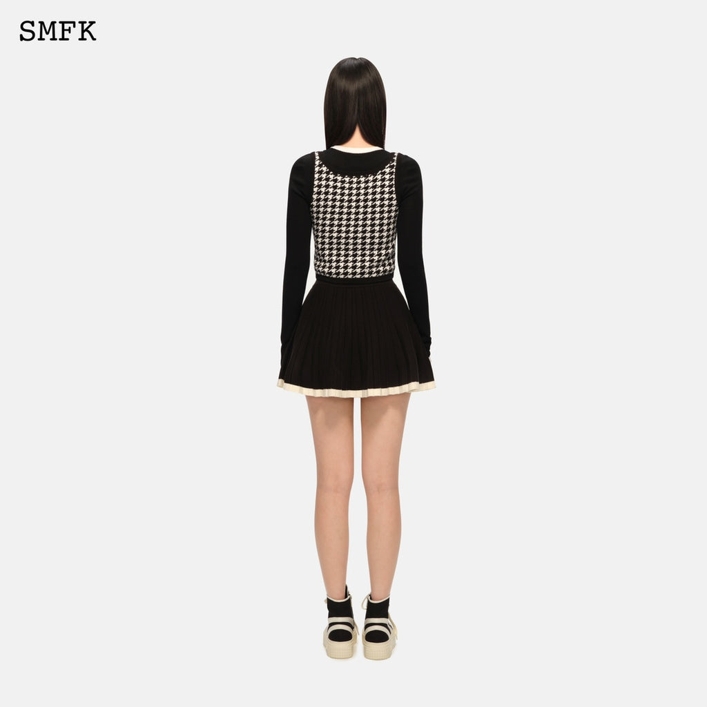 SMFK Striped knitted top