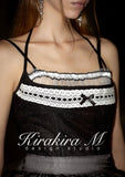 Kirakira.M Black lace top OR skirt
